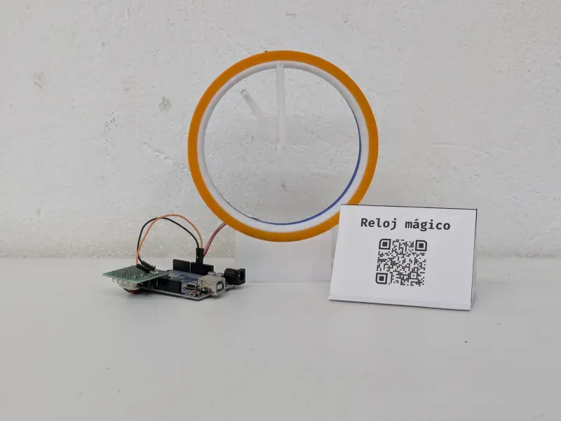 Reloj con Levitación Magnética